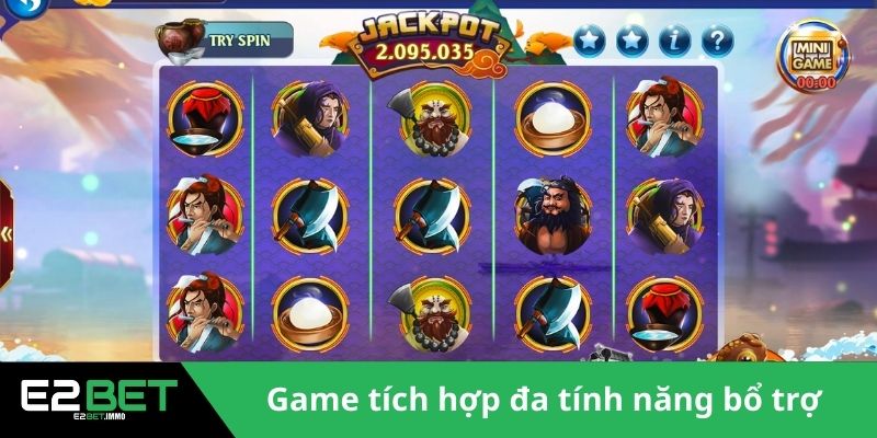 Game tích hợp đa tính năng bổ trợ 